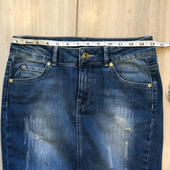 Long maxi denim skirt Supertrash - Picture 9 of 13